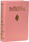 Bíblia Pentecostal Pequena rosa